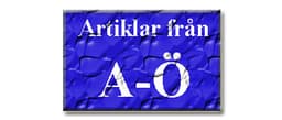 Artiklar A-Ö
